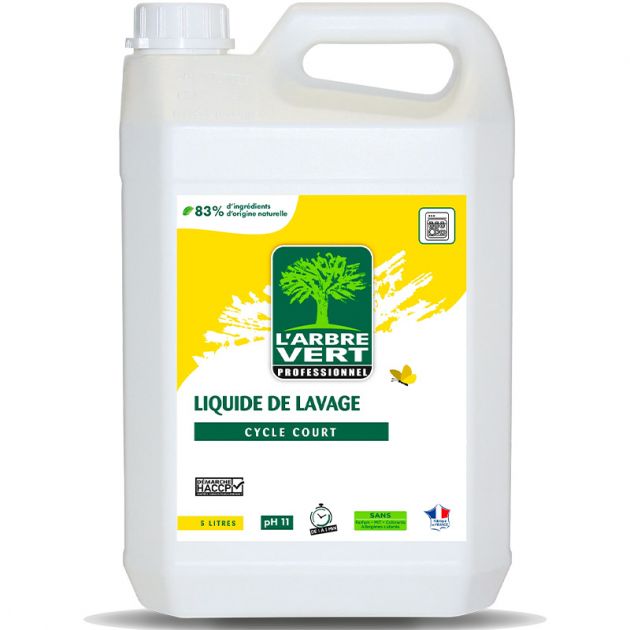 Liquide de lavage cycle court - 5 litres