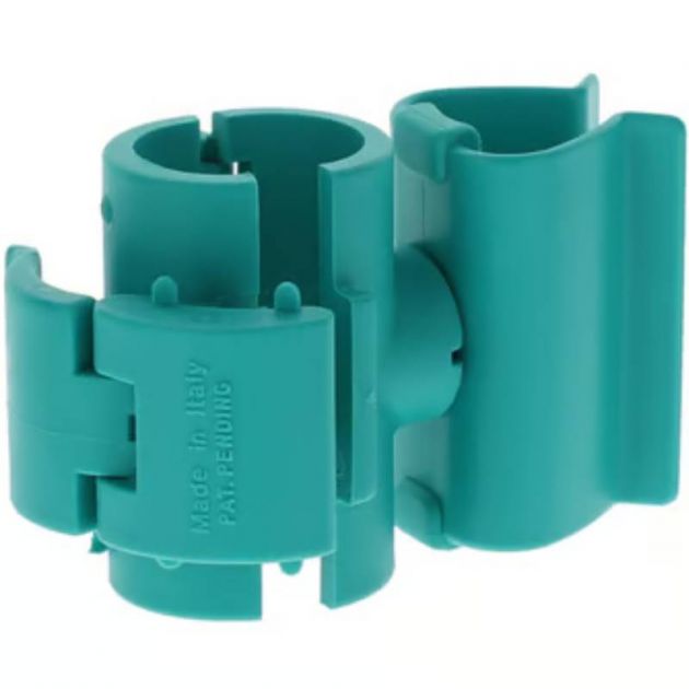 Fixe-balai orientable pour chariot de ménage polypropylène vert TTS Cleaning Fixe-balai orientable pour chariot de ménage polypropylène vert TTS Cleaning