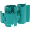 Fixe-balai orientable pour chariot de ménage polypropylène vert TTS Cleaning