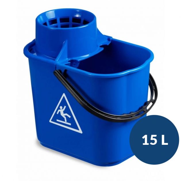 Seau de lavage mery 15 L avec essoreur amovible