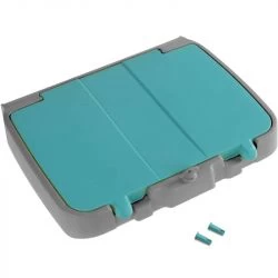 Couvercle avec porte-protocole intégré pour support de sac 120 L