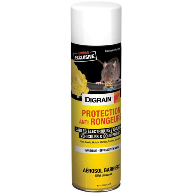 DIGRAIN - Protection anti-rongeur (matériaux, câbles, durites, isolation…)