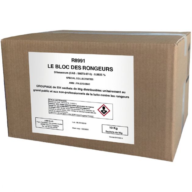 Bloc difénacoum