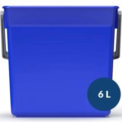 Seau de remplacement chariot ménager 6 L bleu