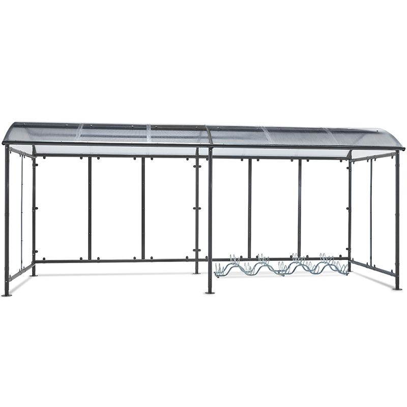 Modèle suivant qui se fixe à l'abri initial B814C avec support