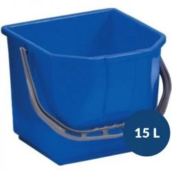 Seau de remplacement chariot ménager 15 L bleu