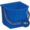 Seau de remplacement chariot ménager 15 L bleu