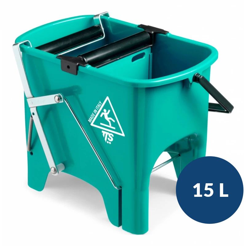 Seau deux bacs presse à rouleau Seau deux bacs presse à rouleau