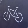 Abri sécurisé 6 vélos ou 3 vélos + 2 scooter avec bardage vélo