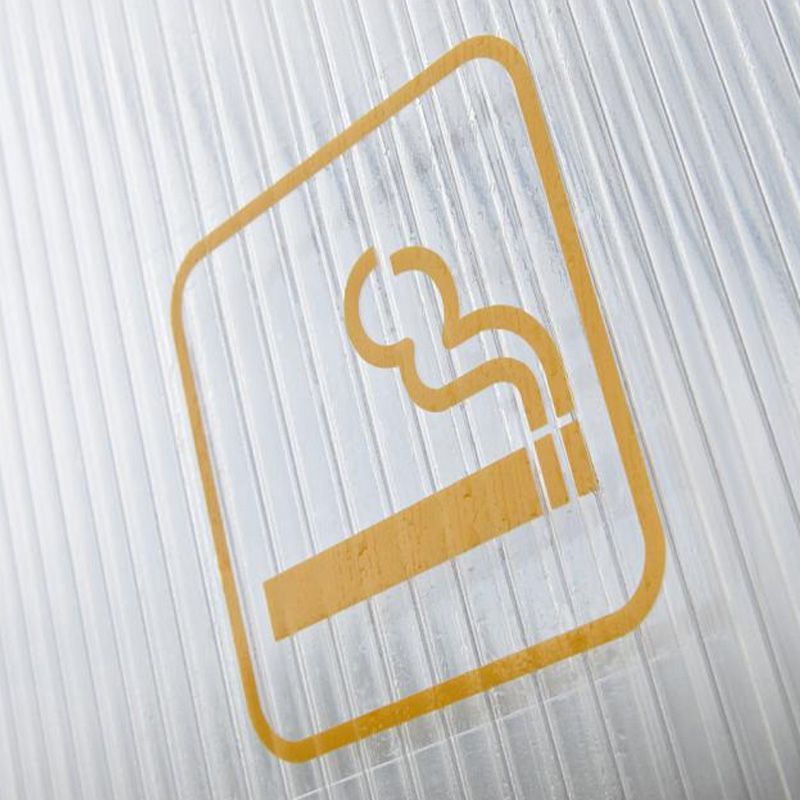 Abri fumeurs Éco stickers fumeurs