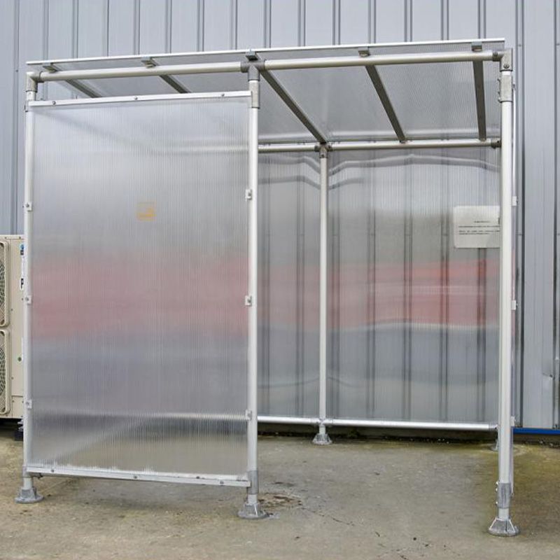 Abri fumeurs Éco face