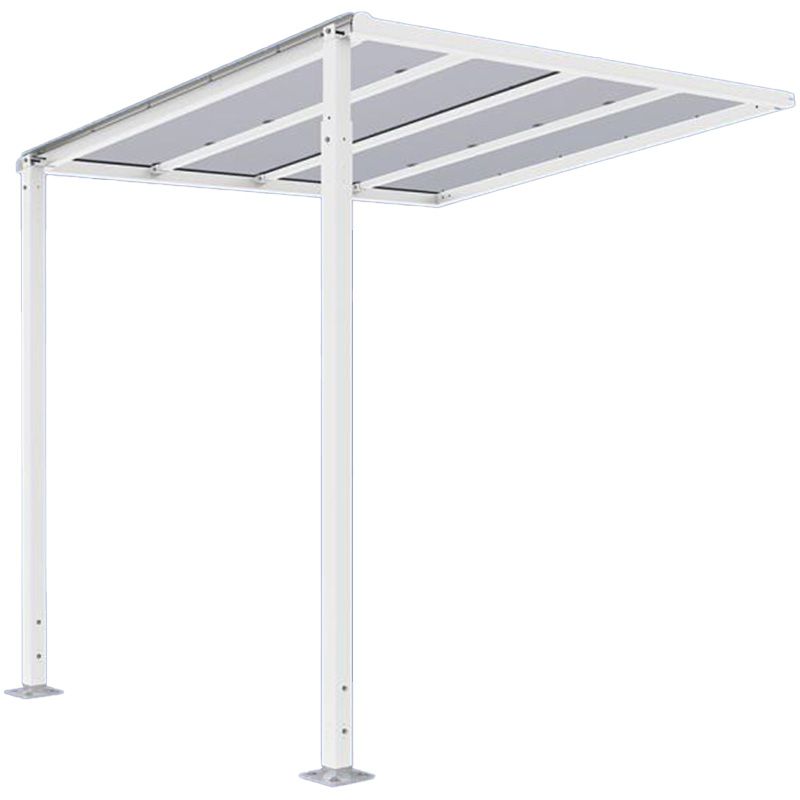 Abri suivant qui se fixe à l'abri initial 529255 blanc