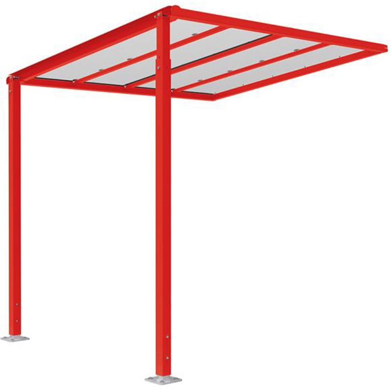 Abri suivant qui se fixe à l'abri initial 529255 rouge