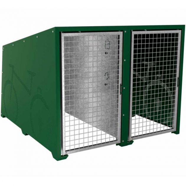Box à vélos Berlin vert