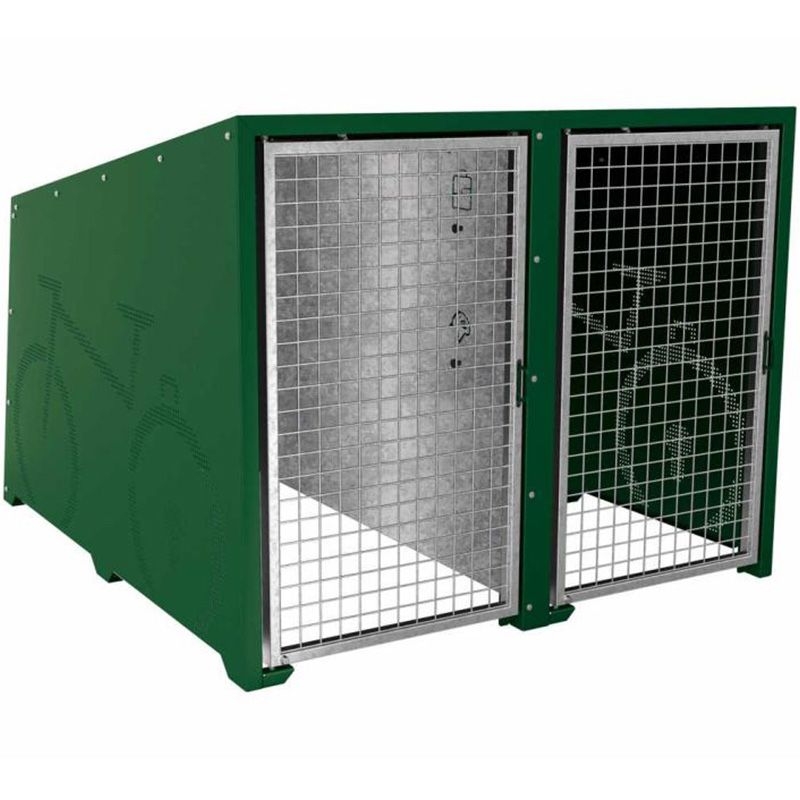 Box à vélos Berlin vert