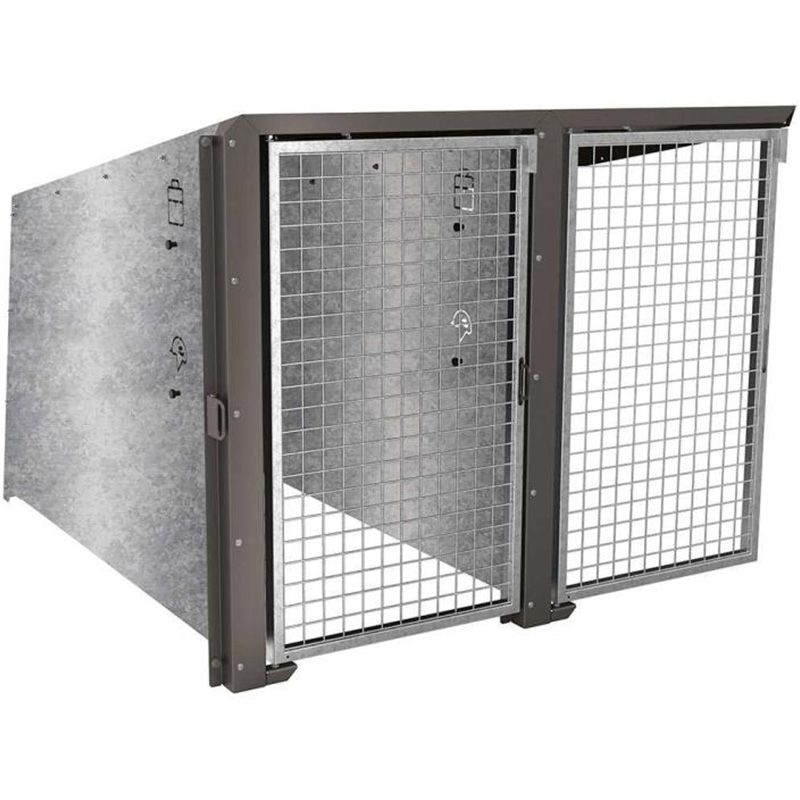 Box suivant qui se fixe au box 529450 gris anthracite galva