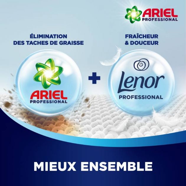 Lessive en poudre Ariel professional carton 150 doses