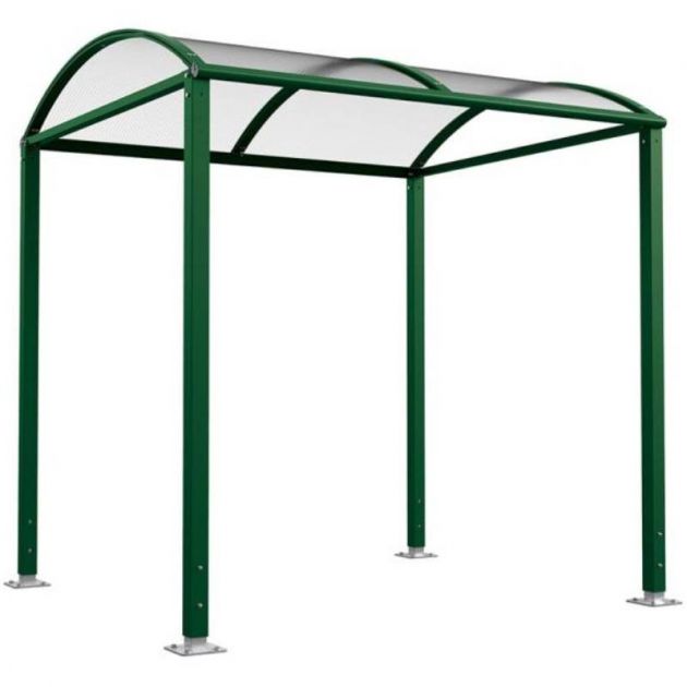 Abri vélos Voûte "M" sans bardage vert