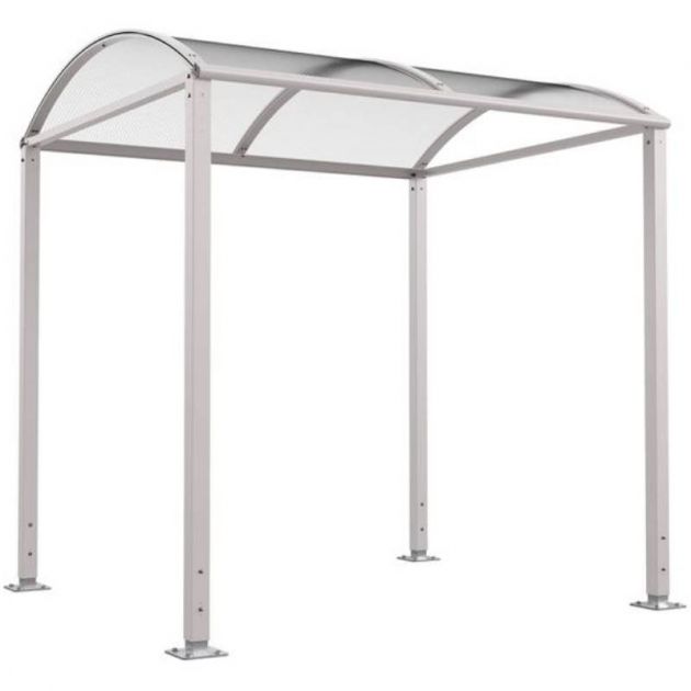 Abri vélos Voûte "M" sans bardage gris