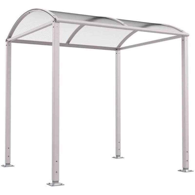 Abri vélos Voûte "M" sans bardage gris