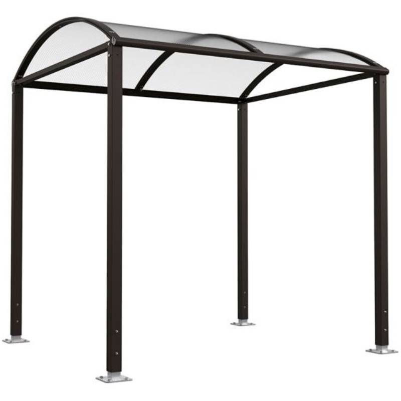 Abri vélos Voûte "M" sans bardage noir