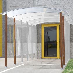 Abri suivant qui se fixe à l'abri initial B825C version bois