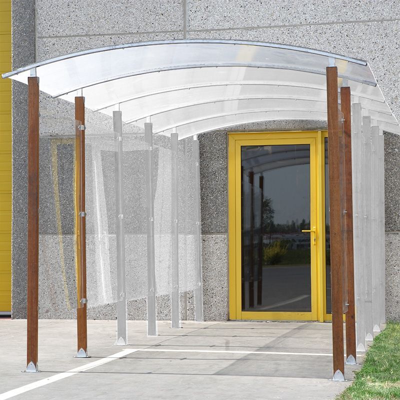 Abri suivant qui se fixe à l'abri initial B825C version bois