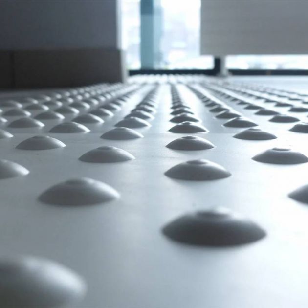 Bande podotactile adhésive intérieure, Résine polyuréthane