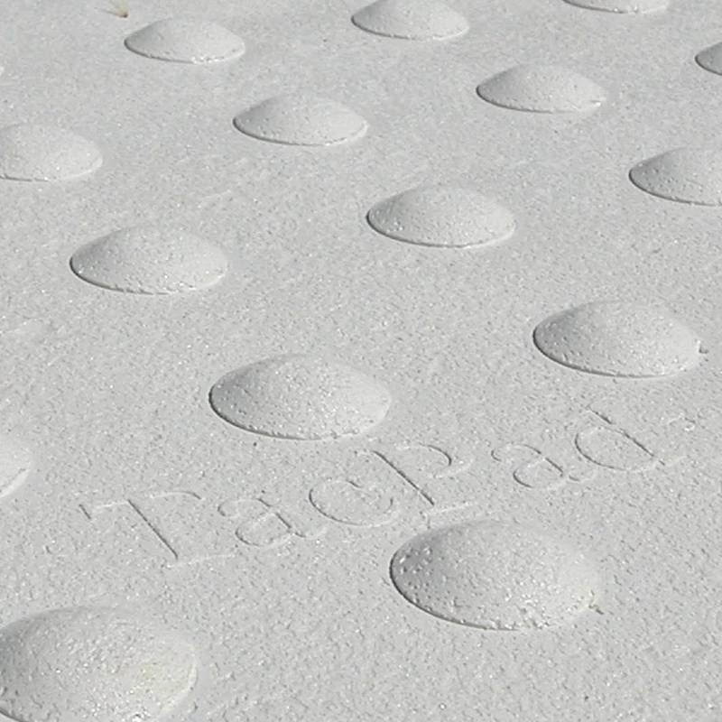 Bande podotactile extérieure, résine à chaud