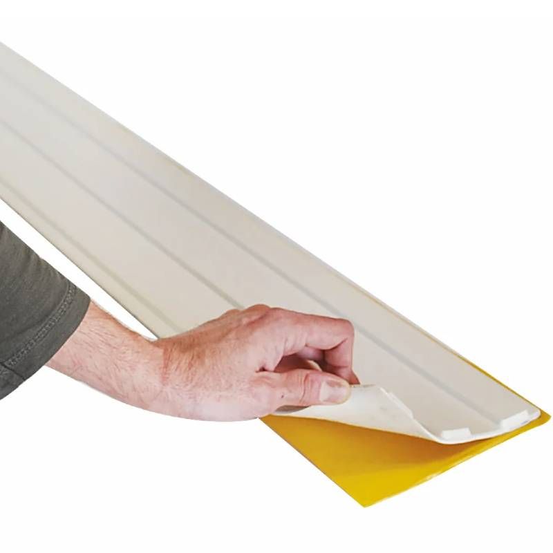 Bande d'Aide à l'Orientation intérieure, Résine polyuréthane (H5) 22 x 100cm Adhésive en blanc