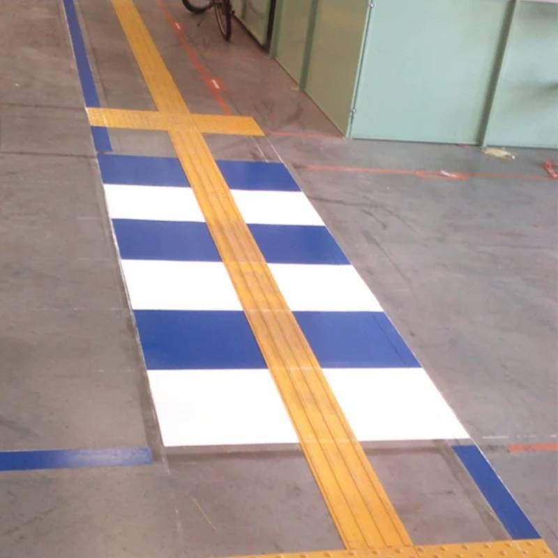 Bande d'Aide à l'Orientation intérieure, Résine polyuréthane (H5) 22 x 100cm Adhésive x 10 photo 1