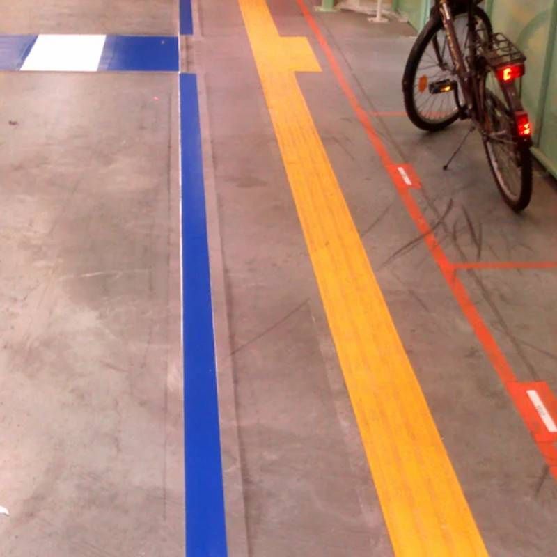 Bande d'Aide à l'Orientation intérieure, Résine polyuréthane (H5) 22 x 100cm Adhésive x 10 photo 2