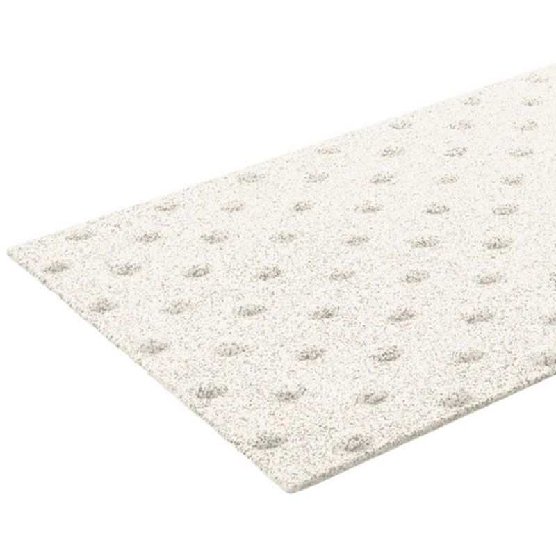 Bande podotactile extérieure, résine méthacrylate et granulats. 40×60cm A coller x 4 blanc