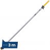 Rallonge perche télescopique nLite Connect en aluminium 3m
