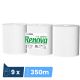Papier toilette maxi jumbo ecolabel RenovaGreen 350 m - colis de 9 bobines