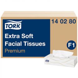 Boite de 100 mouchoirs papier Tork Premium