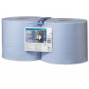Papier d'essuyage industriel bleu 3 plis Ultra Résistant Combi Roll Tork - colis de 2 bobine