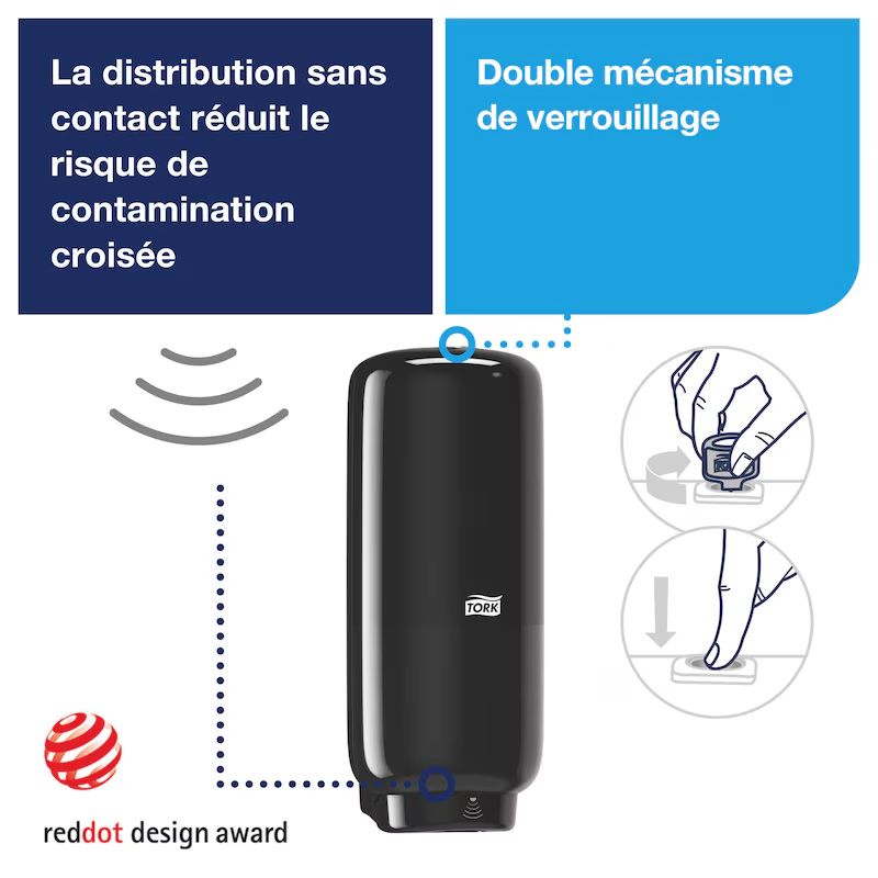 Distributeur savon mousse sensor s4 tehcnologie
