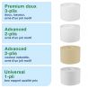 Distributeur Papier Toilette 2 Rouleaux sans mandrin T7 compatibilité