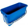 Chariot de ménage pré-imprégnation 6 seaux et porte-sac 120 L