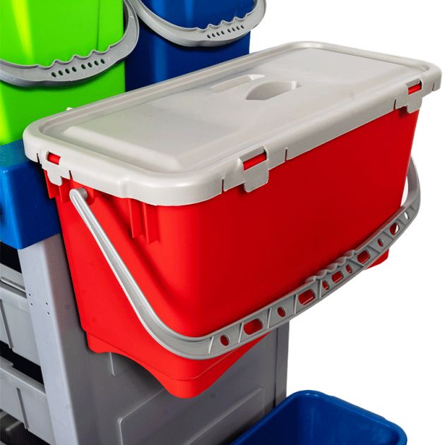 Kit chariot de ménage pré-imprégnation complet