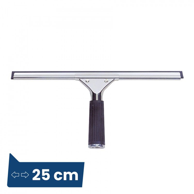 Raclette vitres professionnelle complète en inox Pulex 25cm Raclette vitres professionnelle complète en inox Pulex 25cm