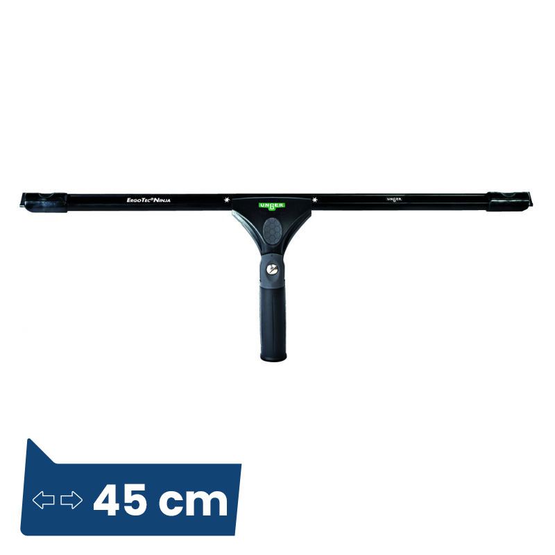 Raclette de vitres en caoutchouc souple ErgoTec Ninja 40° 45cm