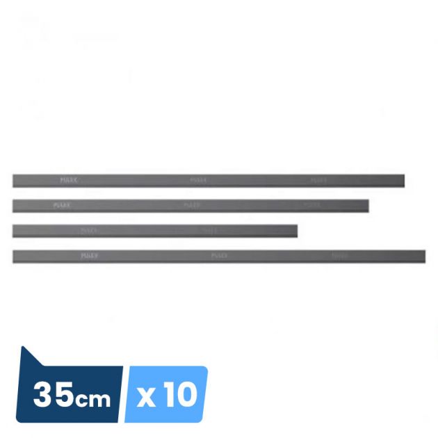 Lame caoutchouc souple pour raclette à vitres- lot de 10 Lame caoutchouc souple pour raclette à vitres- lot de 10