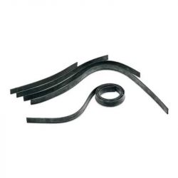 Lot de 5 rouleaux de lames de rechange en caoutchouc souple pour raclette