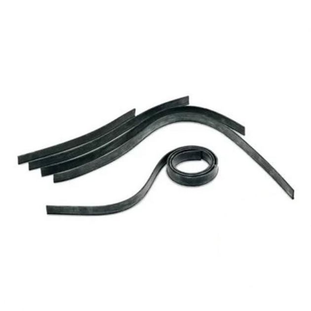 Lot de 5 rouleaux de lames de rechange en caoutchouc souple pour raclette