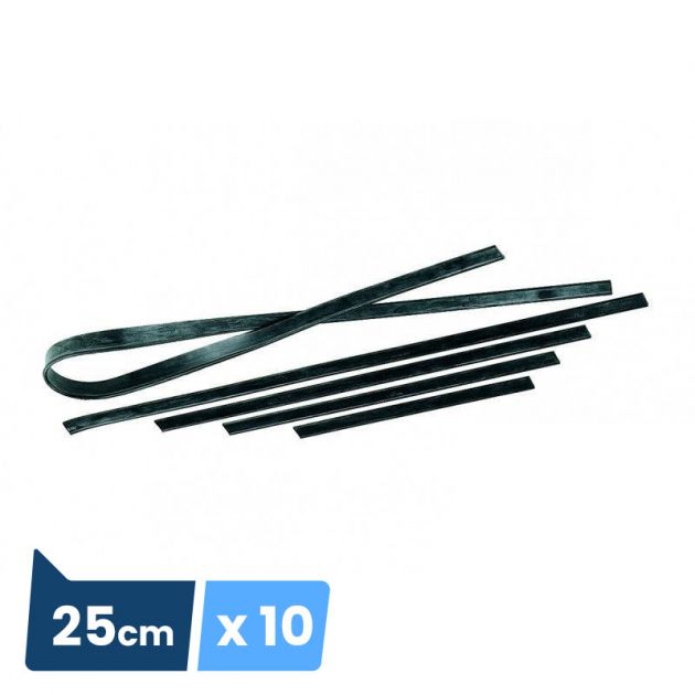 Caoutchouc raclette vitre souple Unger - Lot de 10 - 25cm