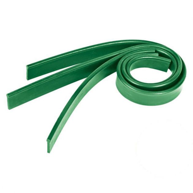 Caoutchouc raclette vitre dureté moyenne vert Unger - Lot de 10
