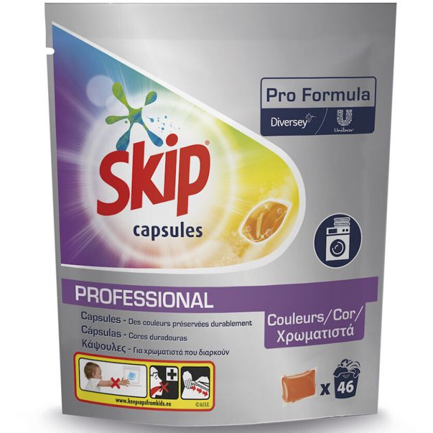 46 Capsules Skip Professionel couleur