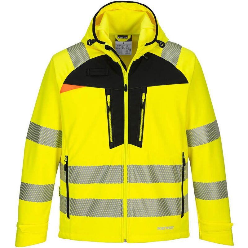 Veste Softshell HV DX4 jaune